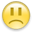 sad, smiley icon