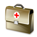 bag, medical icon
