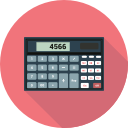 calculater, calculation, calculator, finance, math, mathematics svg vector icon