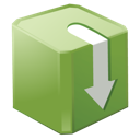 box, download icon