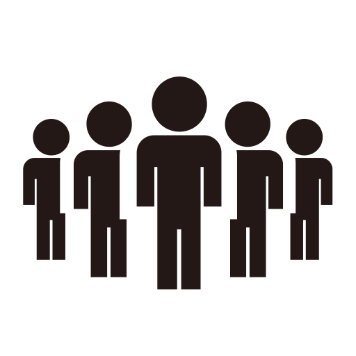 The Masses svg vector icon