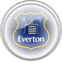 everton, flag, football, premier english svg vector icon