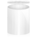 trash,bin,opened,recycle bin icon