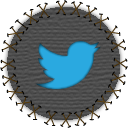 bird, patch, seam, social, social network, tweet, twitter, yama icon