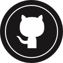 github, logo, media, social svg vector icon
