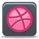 dribbble icon