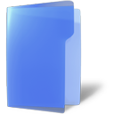 blue, close, folder, open icon