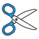 scissors svg vector icon
