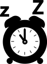 alarm, clock, hour, mean, wait svg vector icon