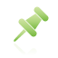 green, pin icon
