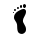 foot, quicktime, step icon