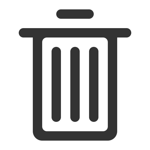 Action Delete svg vector icon