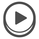 control, media, movie, multimedia, play button, player, start svg vector icon