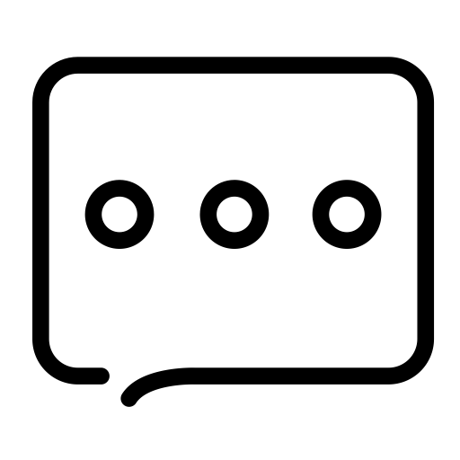 Dialogue Information svg vector icon