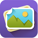images, photos, pictures icon