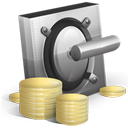 cash, lock, money, safe, vault, yuan icon