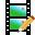 color, edit, film icon