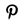 pinterest,black icon