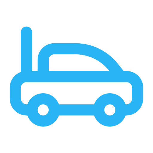 Toy Car svg vector icon
