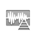 audio,wave,pyramid icon