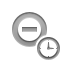 zoom,out,clock icon