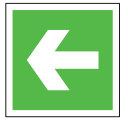 arrow, code, direction, emergency, green, sign, sos svg vector icon