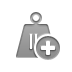 weight,pound,add icon