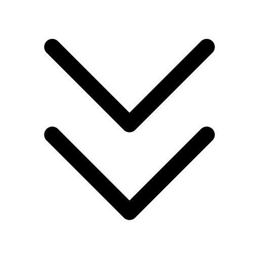 Angle Double Down svg vector icon