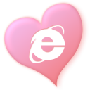 heart,iexplorer,valentine,love icon