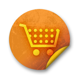 orange,grunge,sticker,badge icon