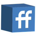 cube, fiendfeed, media, set, social icon
