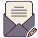 email, envelope, letter, mail, message svg vector icon