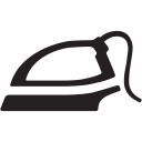 electric, iron, ironing, laundry, tool svg vector icon
