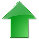 arrow, up icon