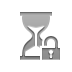 hourglass,lock,open icon
