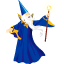 enchanter, halloween, maestro, mage, magic, magician, sorcerer, warlock, wise, witch, wizard icon