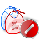 bib,cancel,stop,no,close icon