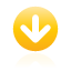 down, navigation, yellow icon
