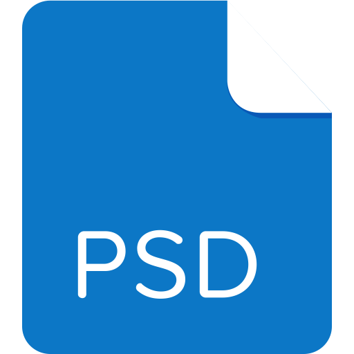 Psd svg vector icon