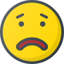 disgusted, emoji, emote, emot, emot svg vector icon