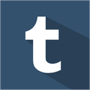 media, set, shadow, social, tumblr icon