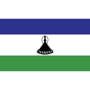 ensign, flag, lesotho, nation svg vector icon