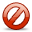 stop,exit,quit,logout,sign out,cancel,no icon