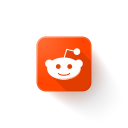 logo, reddit svg vector icon
