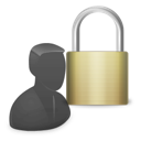 control, padlock, user icon