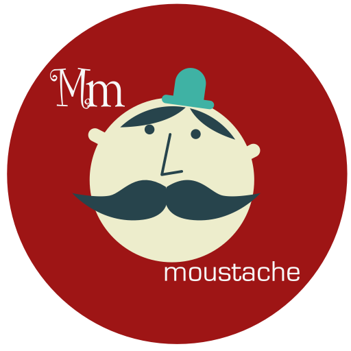 Moustache svg vector icon