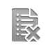 list,cross icon