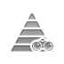 pyramid,binoculars icon