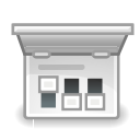 desktop, preferences svg vector icon