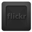 flickr,text icon